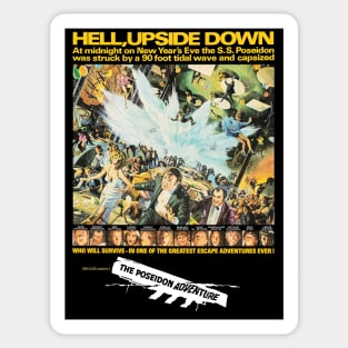 The Poseidon Adventure Movie Poster Sticker